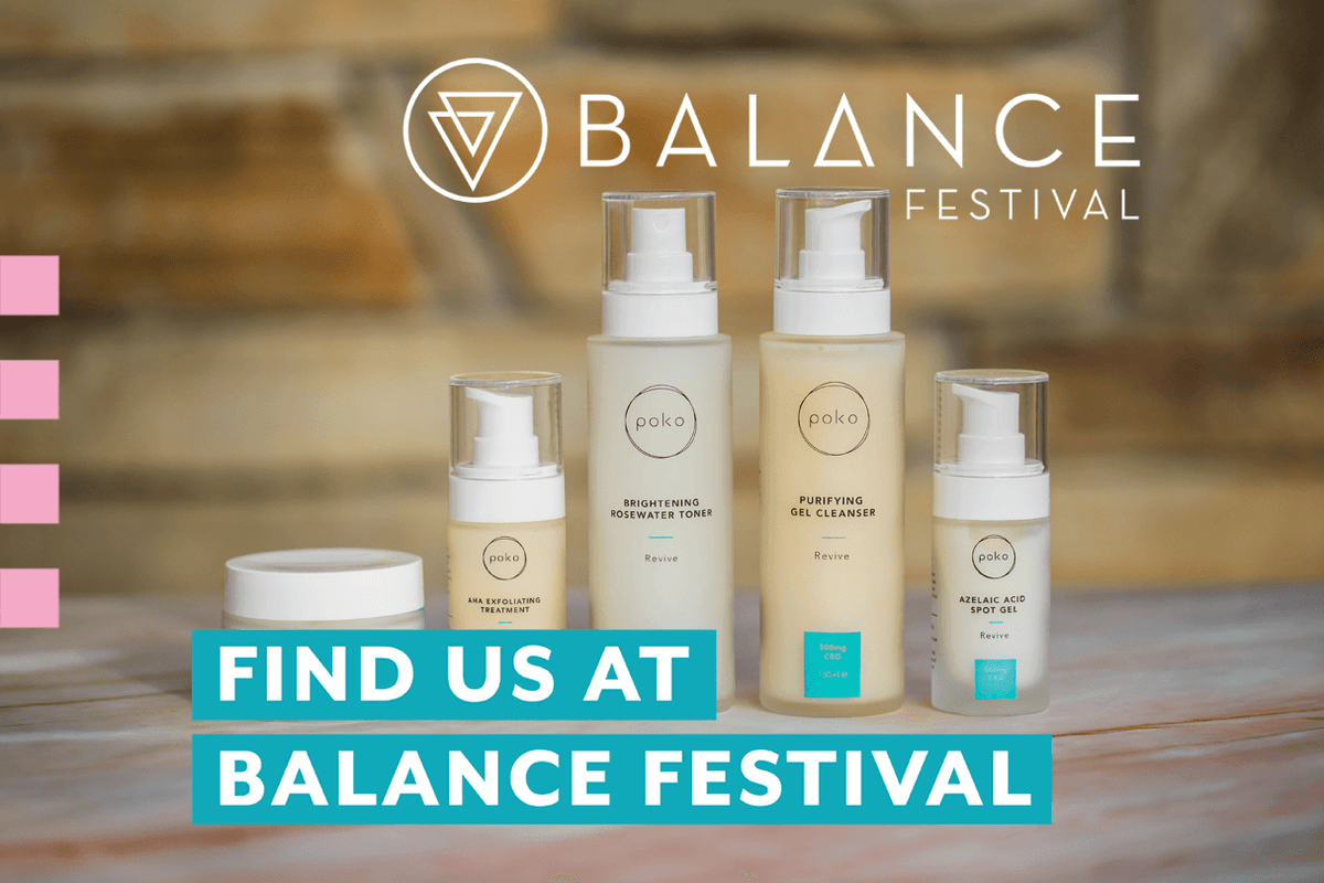Poko Skincare set to attend Balance Festival 2021 in London - Poko CBD
