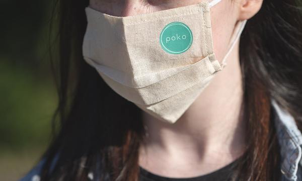 Poko Reusable Hemp Face Mask