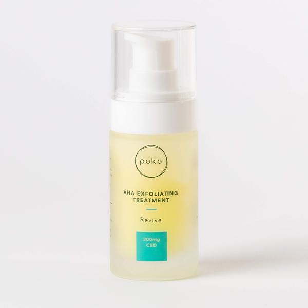 AHA Exfoliating Treatment Cream with CBD